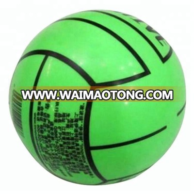 export cheap custom logo PVC beach volleyball ball