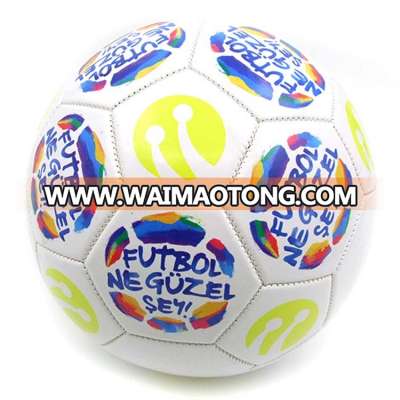 Official Size 5 Rubber Bladder Inflatable Soccer Ball Playing Sporting