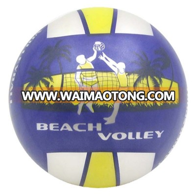 PVC Beach Volleyball ball with full printing