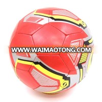 Multicolor Fabric Soccer Ball Non-Slip With Logo