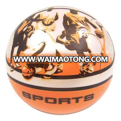 full printing PVC basketball kids toy