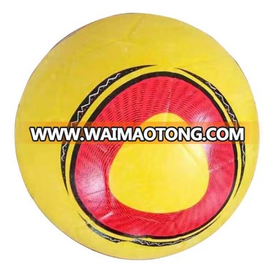 Fashionable Rubber Soccer Ball Pebble Printed Used