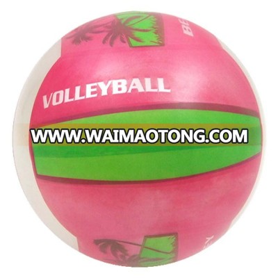 custom printing PVC volleyball ball, beach volleyball