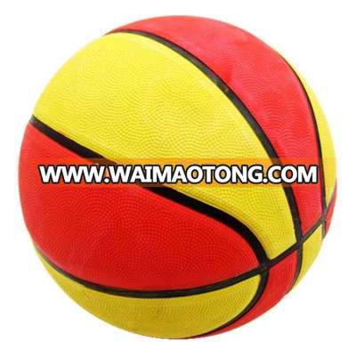 promotional inflatable rubber cheap basketballs in bulk