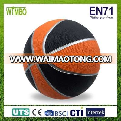 wholesale price office size 7 custom logo cheap rubber basketballs