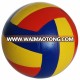 Colorful size 5 high quality rubber volleyball soft beach volleyball